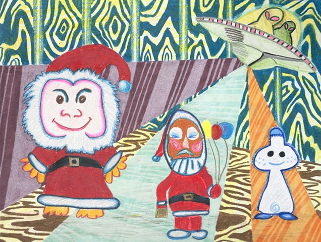 psychedelic santa claus
with eloise chandler