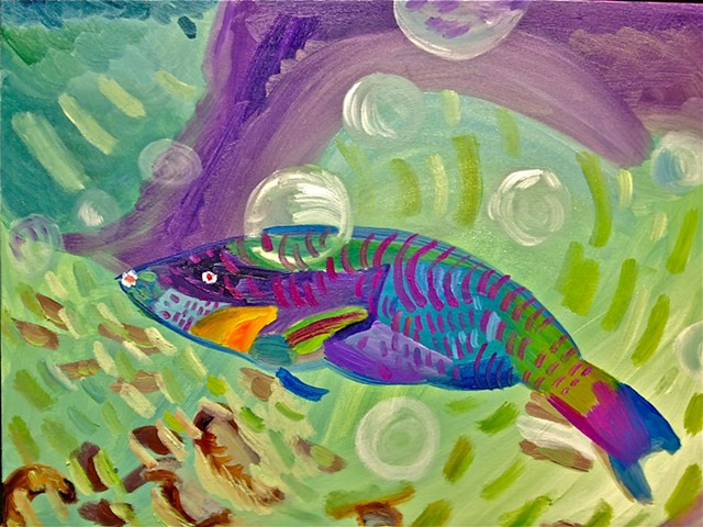 Parrotfish #5
(SOLD!)