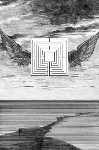 Daedalus wings landscape labyrinth