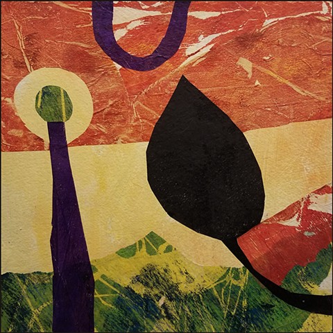 collage, acrylic, mixed_media, abstract, colorful, work_on_paper