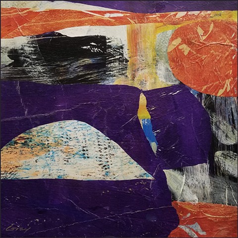 collage, acrylic, mixed_media, abstract, colorful, work_on_paper