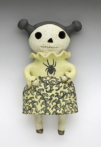 Day of the Dead Spider Dress Wally