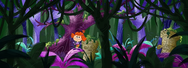 "Wandering Wenda" Visual Development 