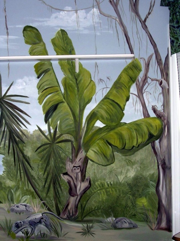 Jungle Mural Detail