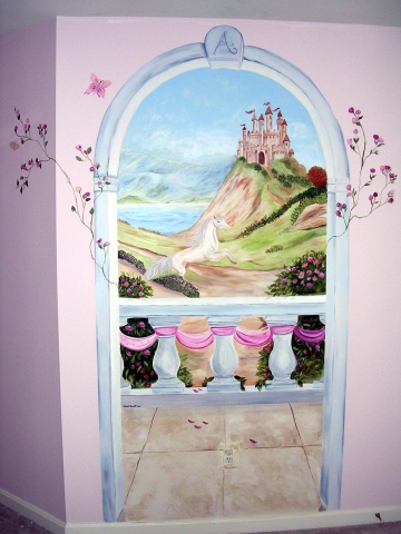 Fairytale Castle Mural
