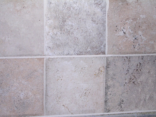 Stone tile close-up