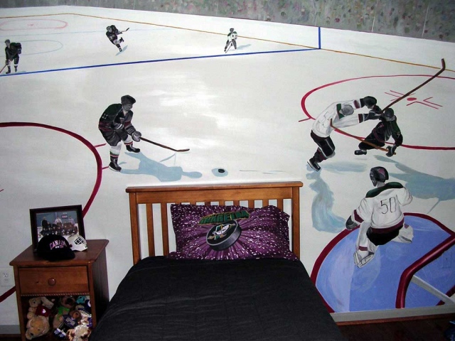 Hockey Mural