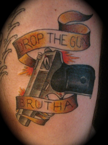 Lost tattoo gun color Providence Rhode Island RI