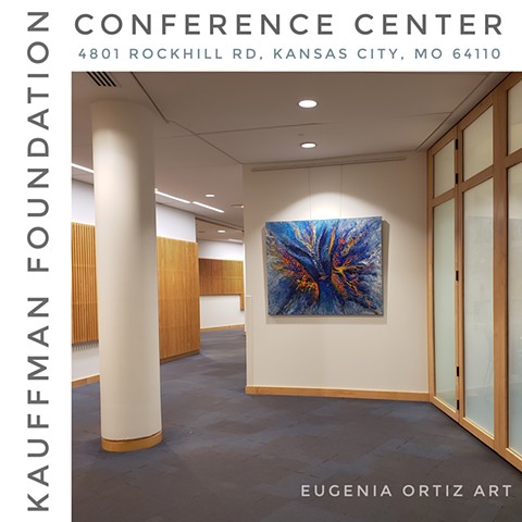 ~~~Solo Exhibition of Paintings at The Kauffman Foundation Conference Center~~
