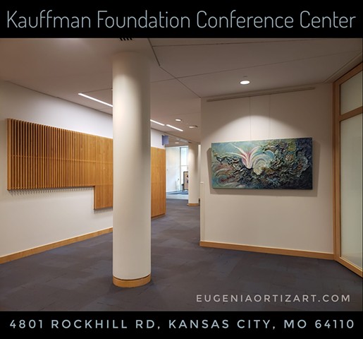 ~~~ Solo Exhibition of Paintings at the Kauffman Foundation Conference Center ~~~