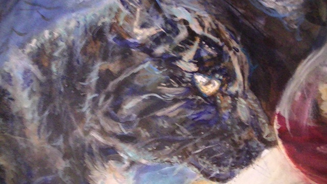 Self Portrait as Circe Sirius Detail
