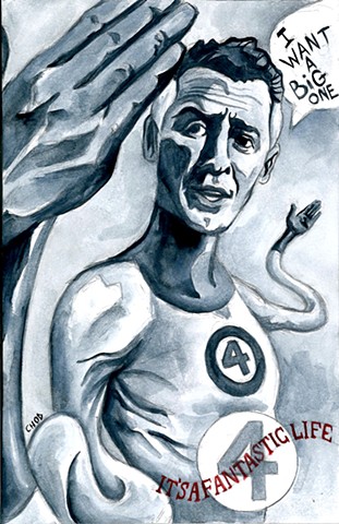 Mr. Fantastic / It's a Wonderful Life - Christmas Sketch Cover