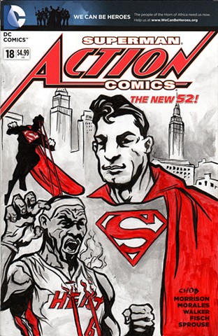 Action Comics #18 Sketch Cover