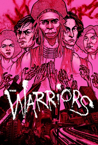 warriors chod chodartist alternative movie poster