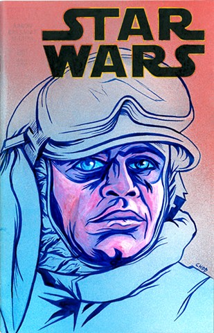 Star Wars #1 'Luke' Sketch Cover