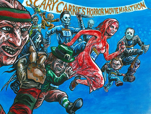 Scary Carrie's Horror Movie Marathon