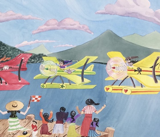 Lake Atitlán Mural Project Animation