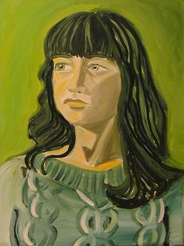 Portrait of the Green Bridget Holmes