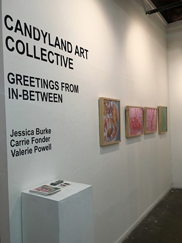 Candyland Art Collective, solo exhibition at 500x Gallery in Dallas, TX. May 2017