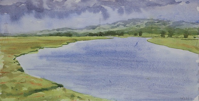 Sketch for Petaluma River