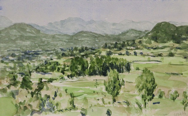 Sketch for Napa Valley