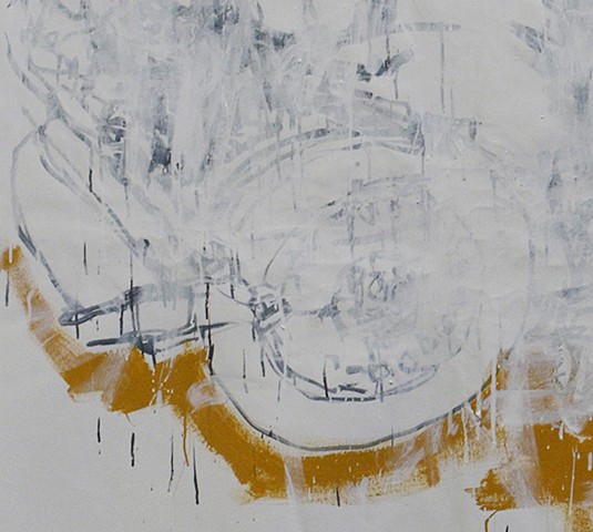 pre-tension (detail)
graphite and auto acrylic on canvas
214 x 353 cm