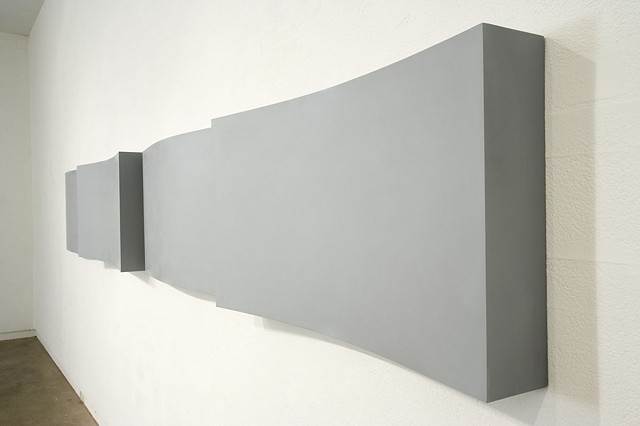 Section  
Plywood, Masonite, Polymer Resin, Automotive Acrylic
60 x 464 x 15 cm