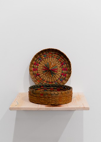 Unknown Wabanaki Artist and Cultural Bearer, Flat Basket