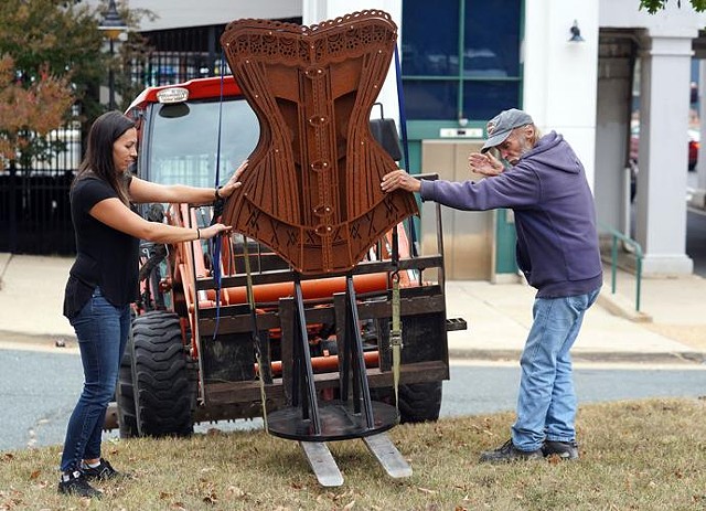 Three new outdoor sculptures come to Fredericksburg