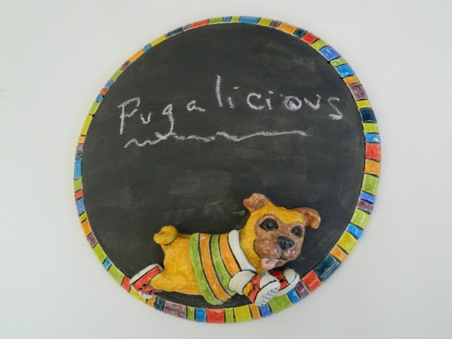Pug Chalkboard