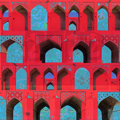 Isfahan in Red
