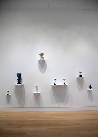 Works from the 'New Ways to See' series at the DePaul Art Museum