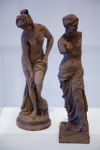 Maquettes for 'Sculpture---> Garden' at The DePaul Art Museum