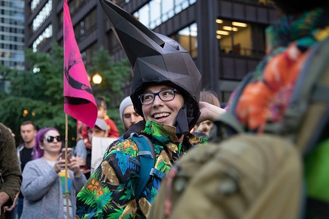 Oct 7th - Launch of the International Rebellion (Photo Credit: Denise Poloyac)
