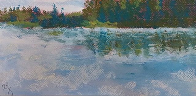 Des Arbres Réflés Dans Le Lac Jeannie