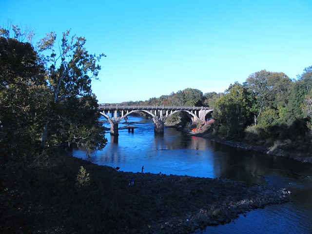 View from Oglethorpe Bridge October