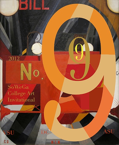 2012 SW GA College Art Invitational Poster.