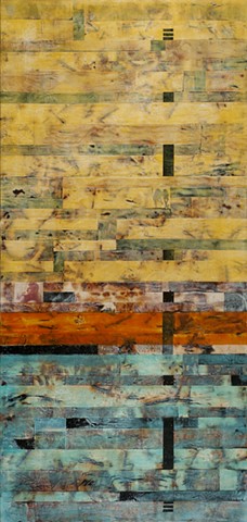 painting, encaustic, beeswax, art, abstract, pam nichols
