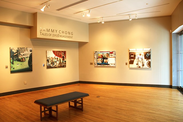Install View - Carney Gallery - Weston, MA 
September 2015