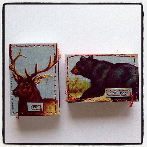 Elk & Black Bear~ Sold