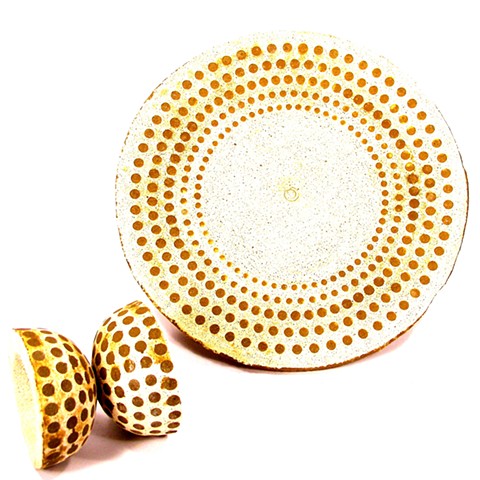 Dot Plates & Dot Bowls~
