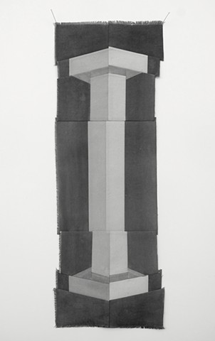 column muslin fabric gabrielle teschner