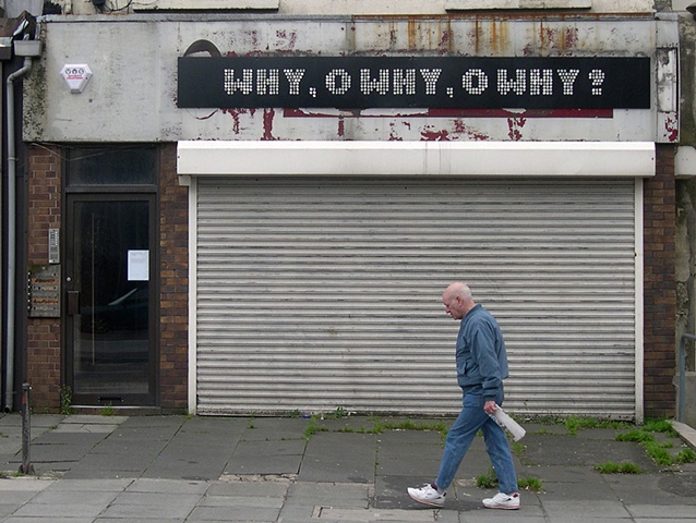 Golden Mile Project, Belfast, clive murphy, why o why o why?