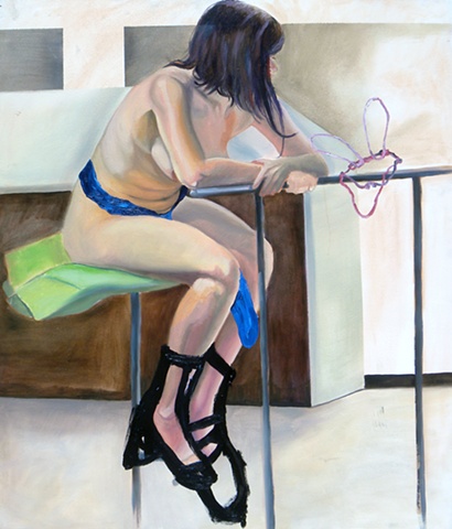 I Wish I Hadn't Kicked My Rabbit Boy Out Of The House, Then I Wouldn't Have To Wear This Blue Belt