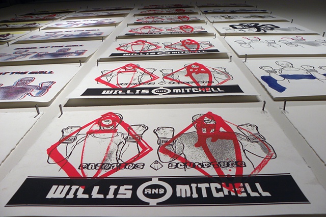 Brawl at the Mall (Installation View)