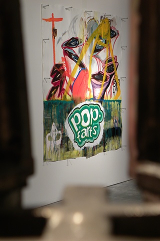 Pop Farts 2D (Installation View 2)
