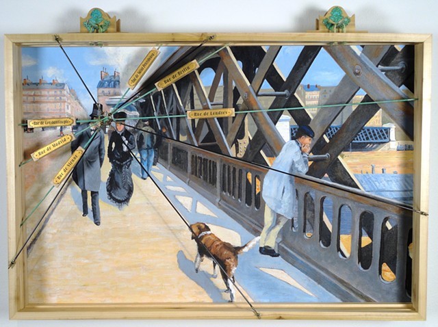 19th Century Museum Teaching Frame: After Caillebotte