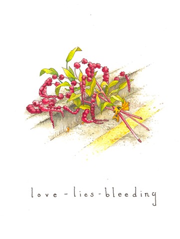 Bouquet for Black Lives
(love-lies-bleeding)