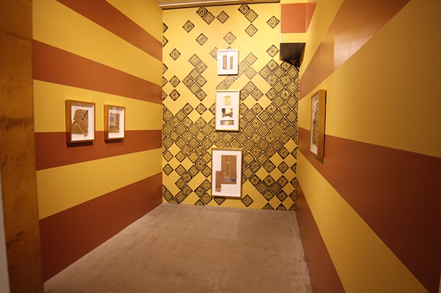 Installation view from entrance
