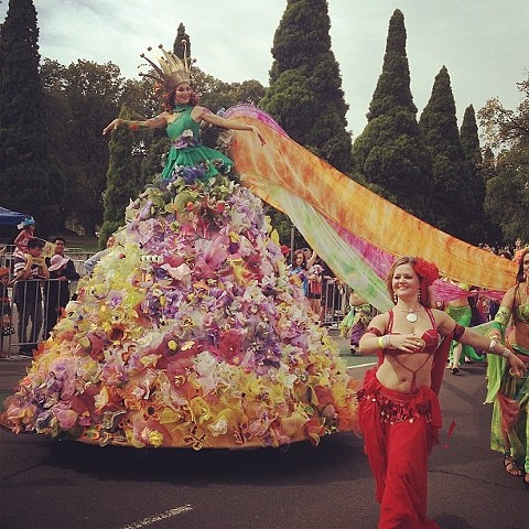 People's Float, Moomba Festival Parade. Melbourne 2014